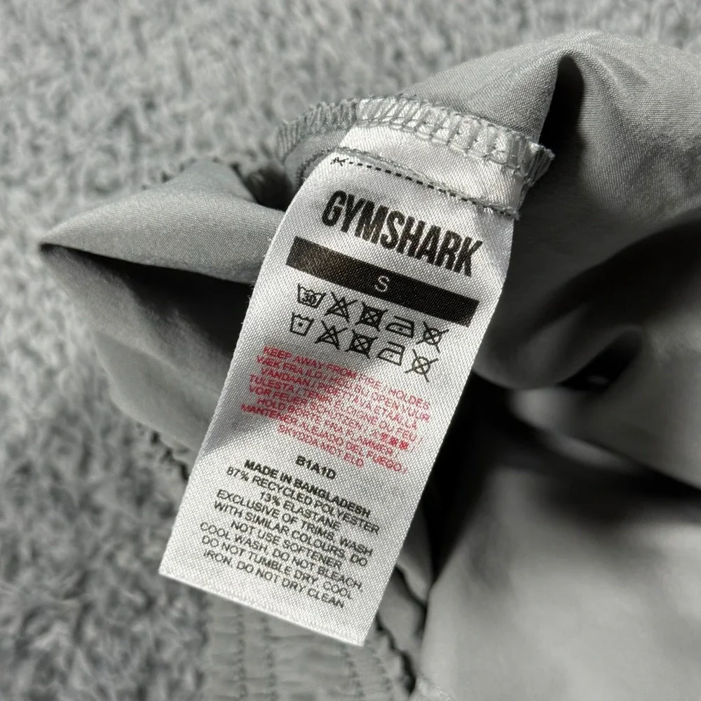 Gymshark Mens‎ Small Grey Lightweight Joggers Performance Training Workout